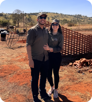 Patrick e Gabriella no Paraíso do Cerrado